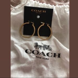 Coach Hoop Earrings